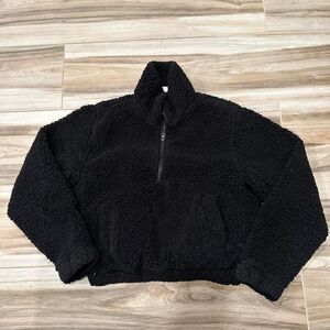 Sage-collective Women's Black Sherpa Jacket